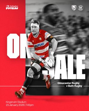 Image post by @officialgloucesterrugby on Instagram