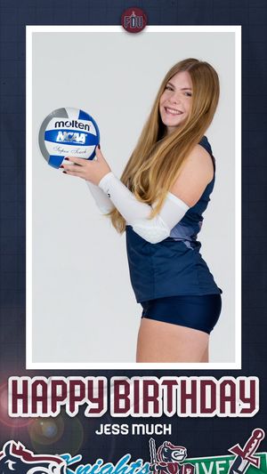 Image post by @FDUKnightsWVB on Twitter