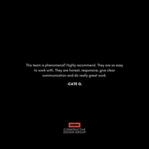 Image post by @constructivedesigngroup on Instagram