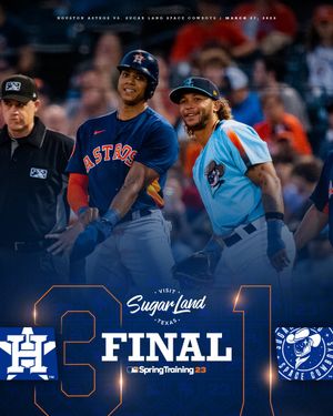 Image post by @astros on Twitter