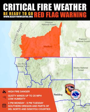 Image post by @calfire on Instagram