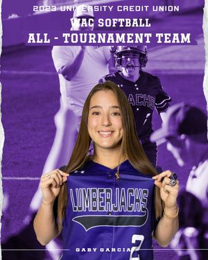 Image post by @sfa_softball on Twitter