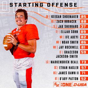 Image post by @BearkatsFB on Twitter