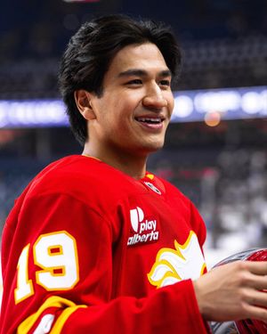 Image post by @NHLFlames on Twitter