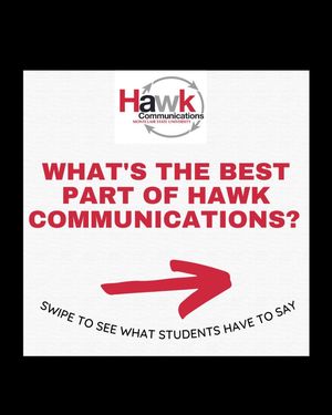 Image post by @hawkcommunications on Instagram