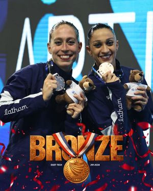 Image post by @usaartisticswimming on Instagram