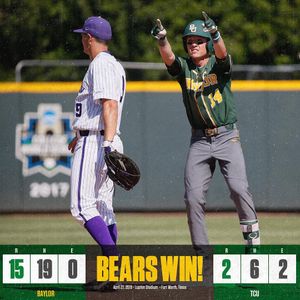 Image post by @baylorbaseball on Instagram