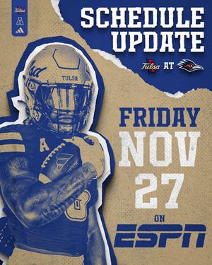 Image post by @tulsa_football on Instagram