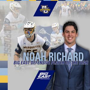 Image post by @MarquetteMLax on Twitter