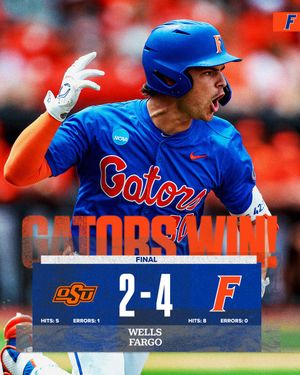 Image post by @GatorsBB on Twitter