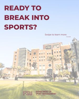 Image post by @fsusport on Instagram