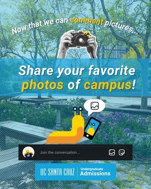Image post by @ucscadmissions on Instagram