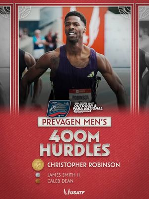 Image post by @USATF on Facebook