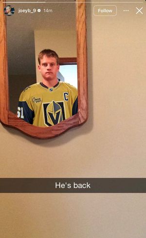 Image post by @GoldenKnights on Twitter/X