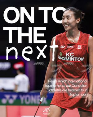 Image post by @badmintoncanada on Instagram