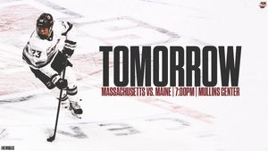 Image post by @UMassHockey on Twitter