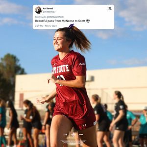 Image post by @NMStateWSOC on Twitter