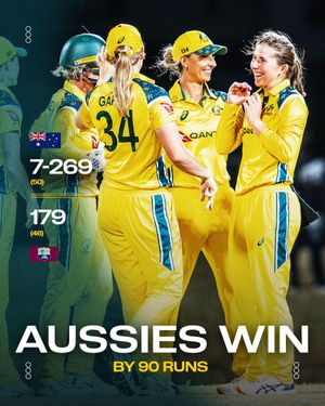 Image post by @auswomencricket on Instagram