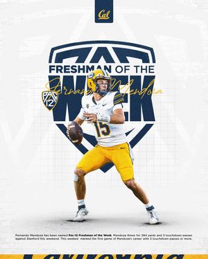 Image post by @cal_football on Instagram