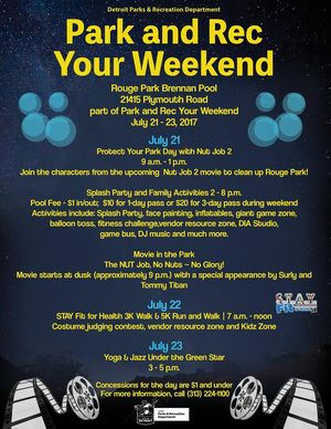Image post by @DetroitParksRec on Facebook