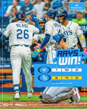 Image post by @raysbaseball on Instagram