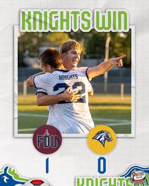 Image post by @FDUKnightsMSOC on Twitter