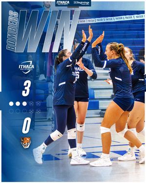 Image post by @ithacavolleyball on Instagram