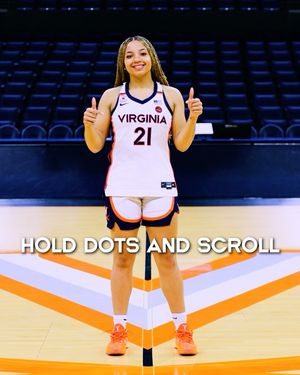 Image post by @UVAWomensHoops on Facebook