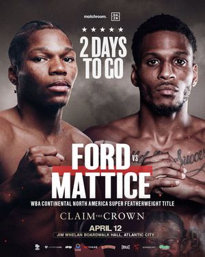 Image post by @MatchroomBoxing on Twitter/X