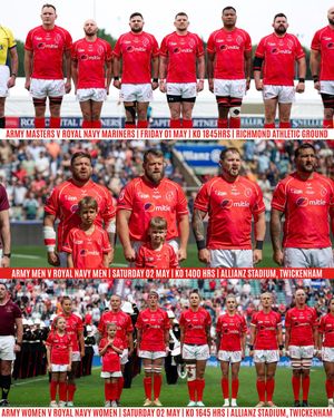 Image post by @armyrugbyunion on Instagram