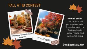 Image post by @IUBloomington on Twitter