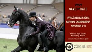 Image post by @UphaAmericanRoyalNationalChampionshipHorseShow on Facebook