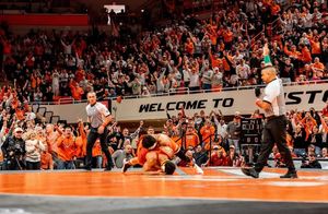 Image post by @ncaawrestling on Instagram