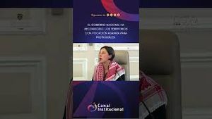 Video post by @canalinstitucionalco on YouTube