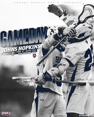 Image post by @RMUAthletics on Facebook