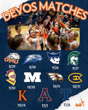 Image post by @hopecollegevolleyball on Facebook