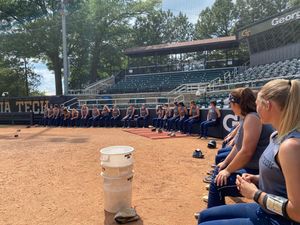 Image post by @GaTechSoftball on Twitter