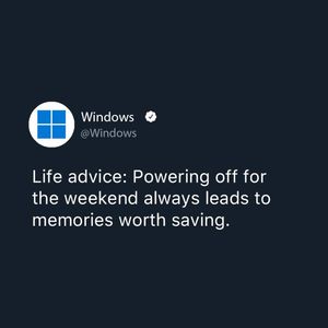 Image post by @windows on Instagram