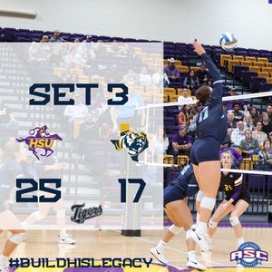 Image post by @ETBU_Volleyball on Twitter