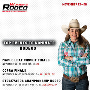 Image post by @womensrodeo on Instagram
