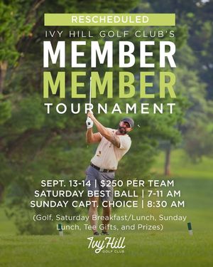 Image post by @IvyHillGolfClub on Facebook