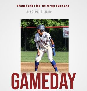 Image post by @thunderbolts_baseball on Instagram