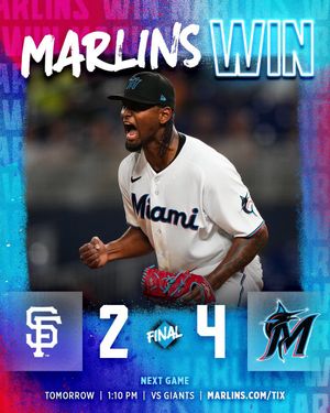 Image post by @Marlins on Twitter