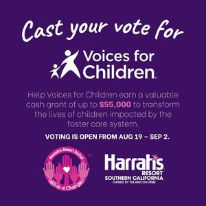 Image post by @VoicesForChildrenSD on Facebook