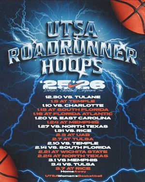 Image post by @UTSAWBB on Twitter