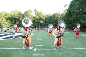 Image post by @ugaredcoatband on Instagram