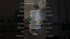 Video post by @beaboutbeingbetter on YouTube