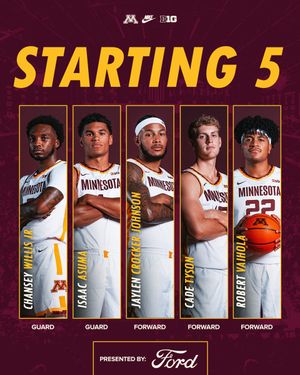 Image post by @GopherMBB on Twitter