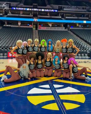 Image post by @nuggetsdancers on Instagram