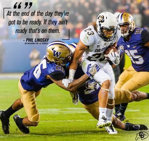 Image post by @cubuffsfootball on Facebook